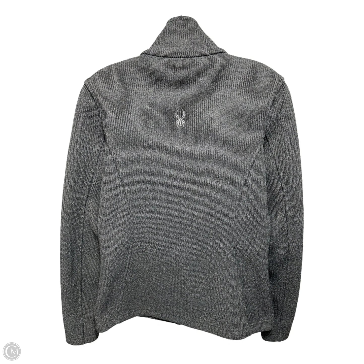 Athletic Jacket By Spyder In Grey, Size: S