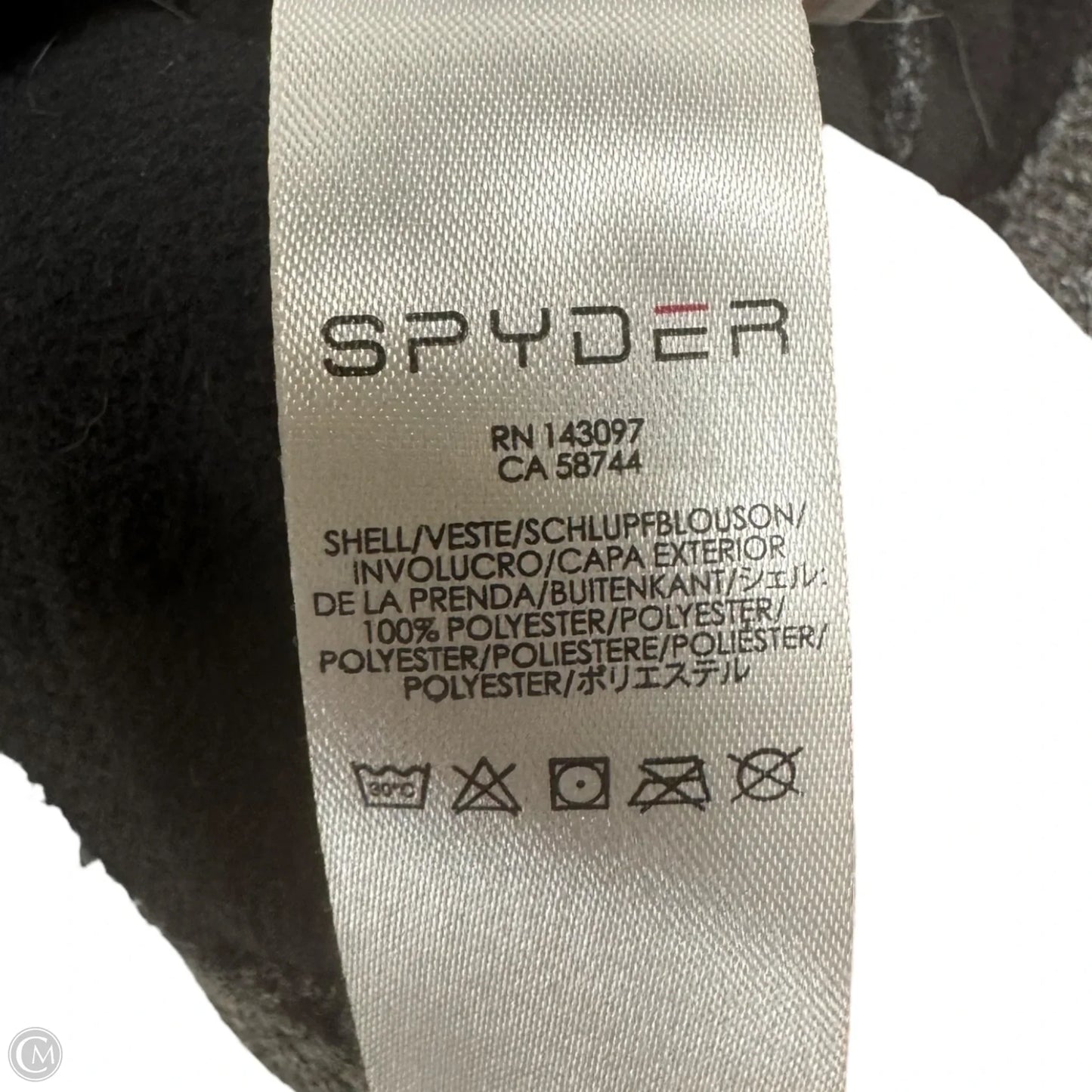 Athletic Jacket By Spyder In Grey, Size: S