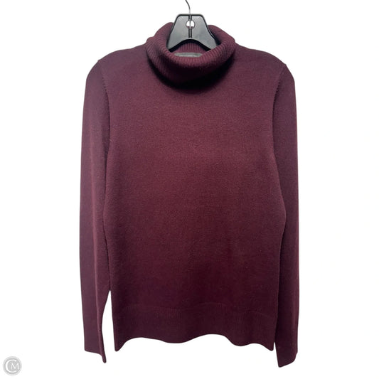 Sweater By French Connection In Maroon, Size: M