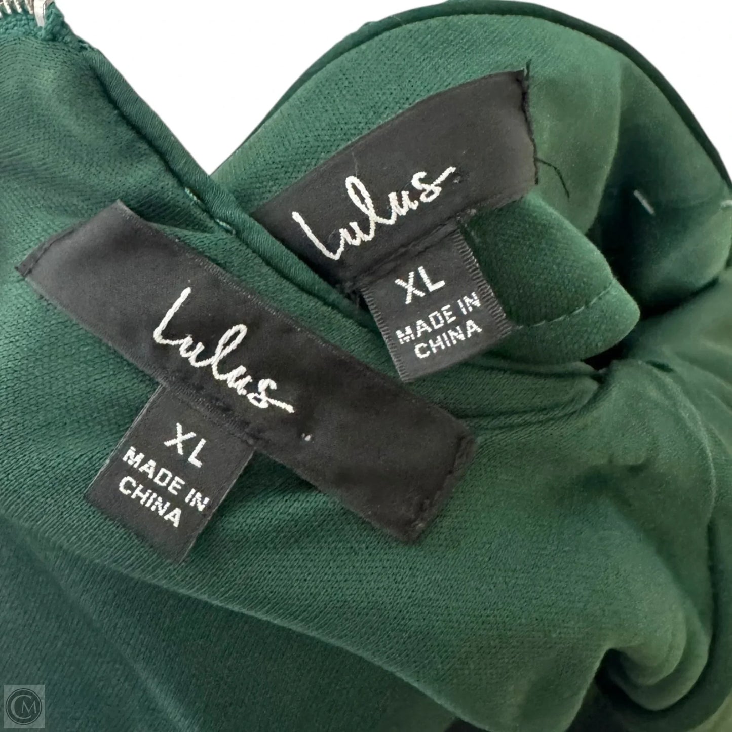 Luxe Aesthetic Green Sequin Long Sleeve Two-Piece Maxi Dress By Lulus In Green, Size: XL