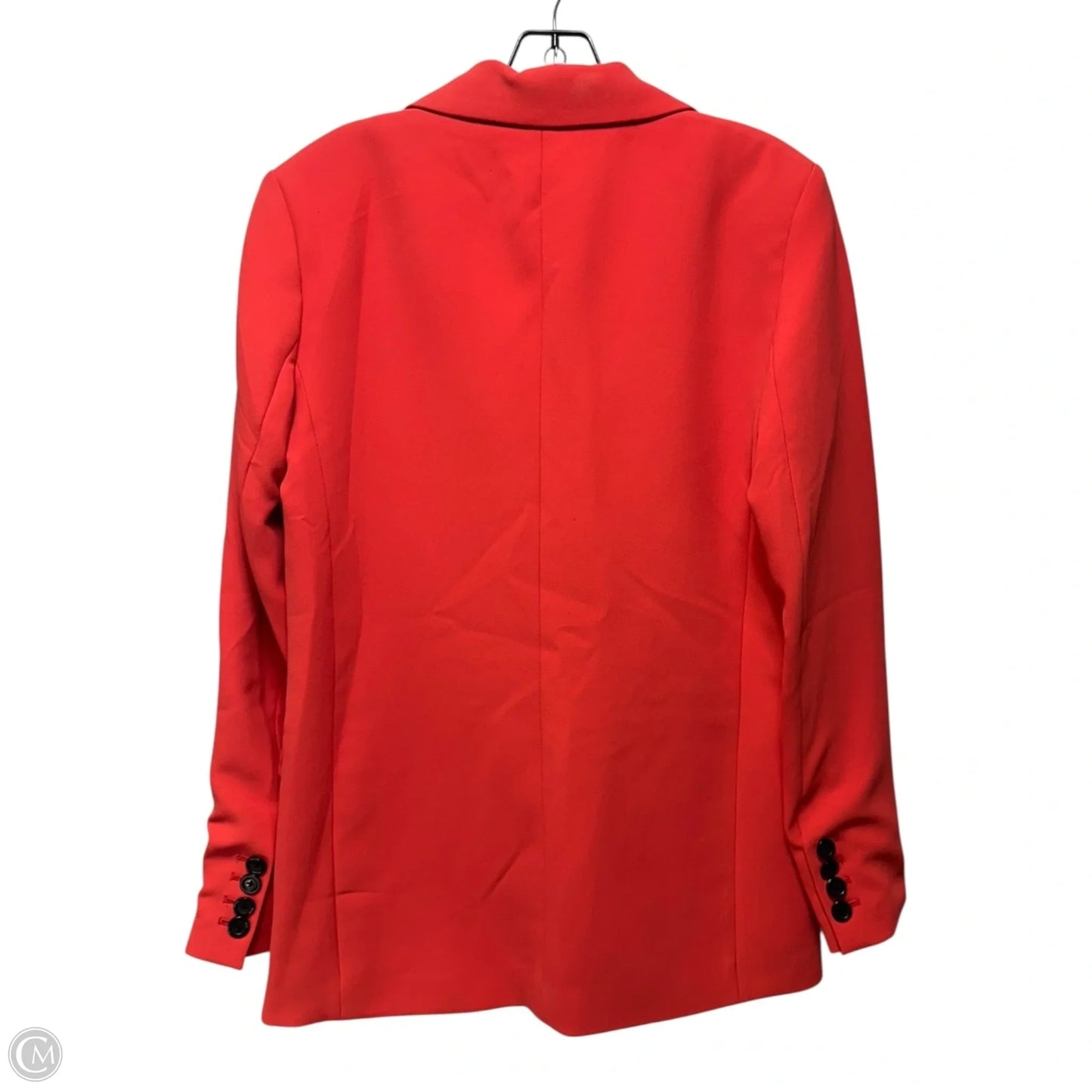 Blazer Designer By Karl Lagerfeld In Orange, Size: 4