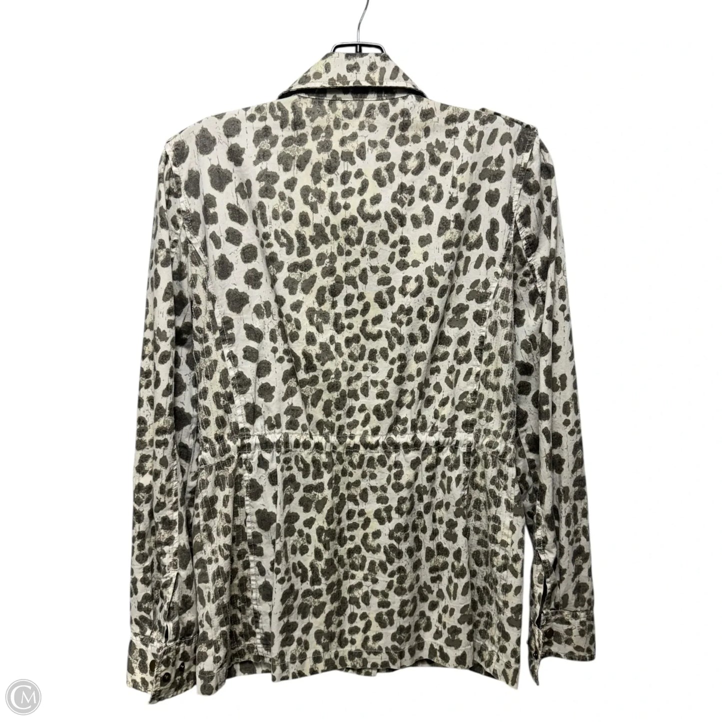 Jacket Utility By Velvet In Animal Print, Size: S