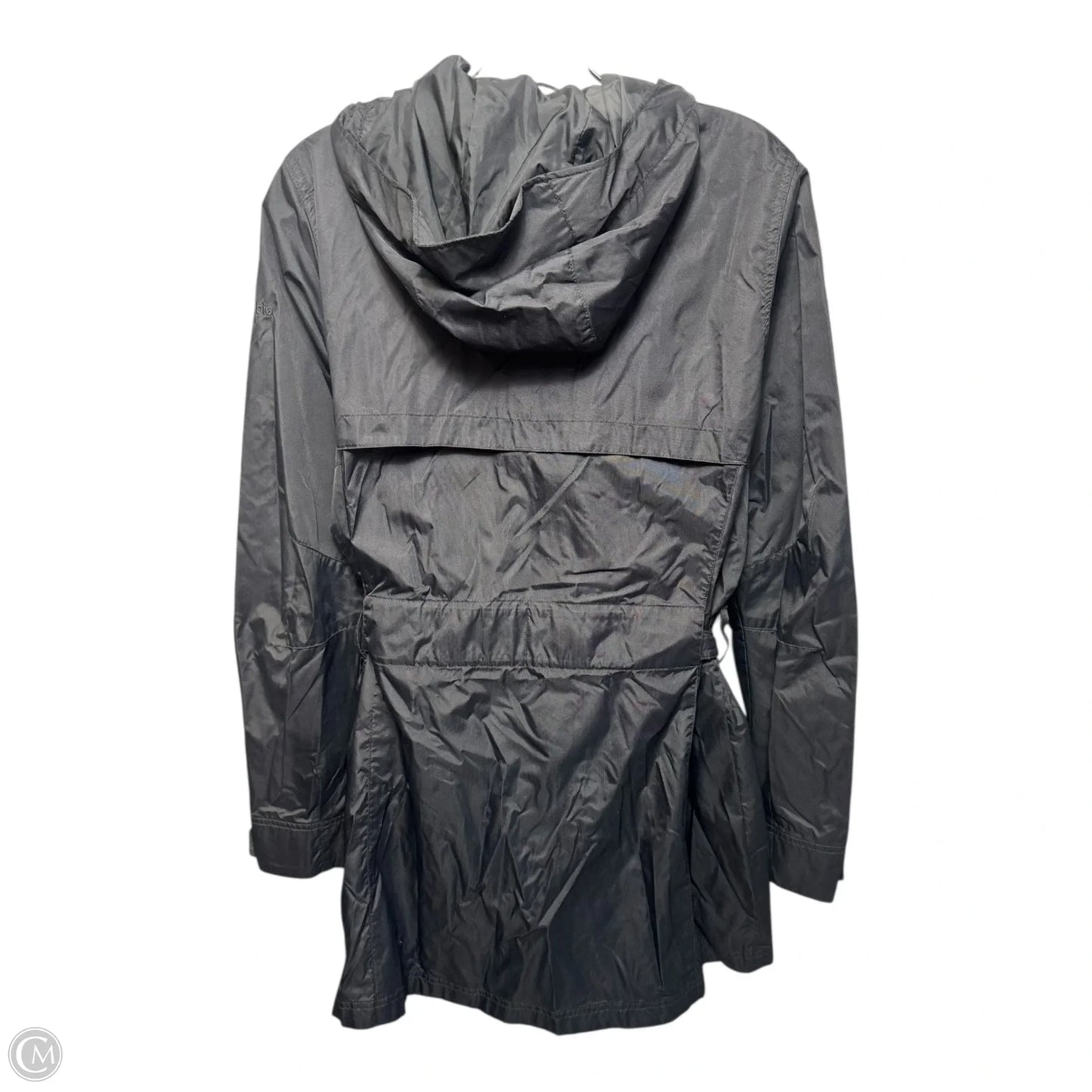 Belted Jacket Windbreaker By Columbia In Black, Size: M