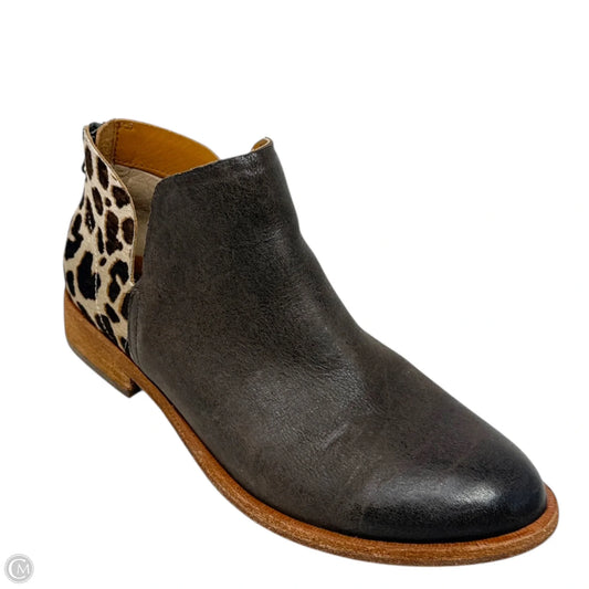 Renny Booties By Kork Ease In Dark Brown Leopard , Size: 7.5