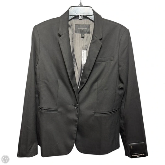 Blazer By Banana Republic In Black, Size: 8