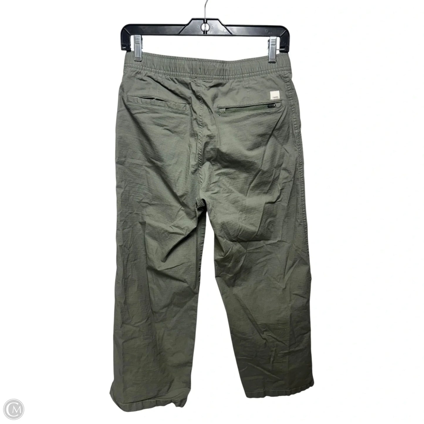 Pants Cropped By Vuori In Green, Size: S