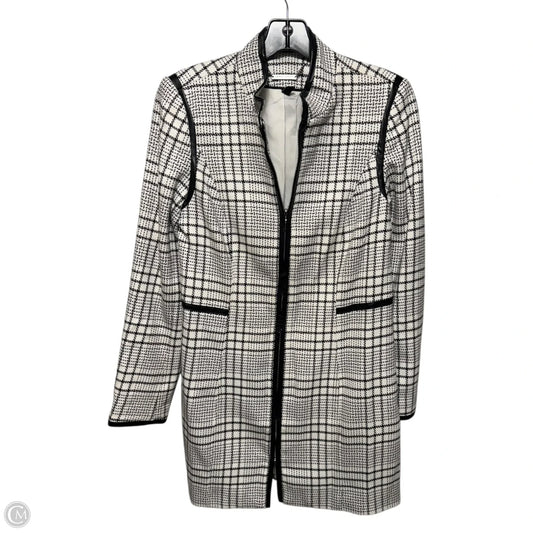 Long Jacket By White House Black Market In Black & White, Size: Xs
