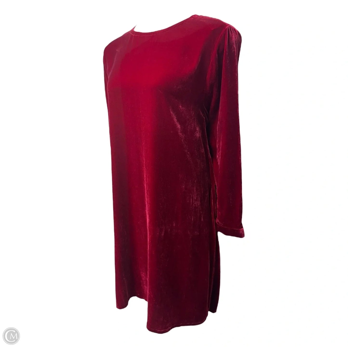 Dress Party Midi By Eileen Fisher In Red, Size: Xl