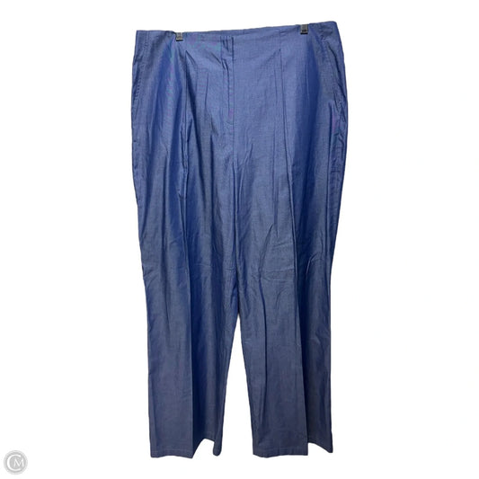 Pants Dress By Misook In Blue, Size: L