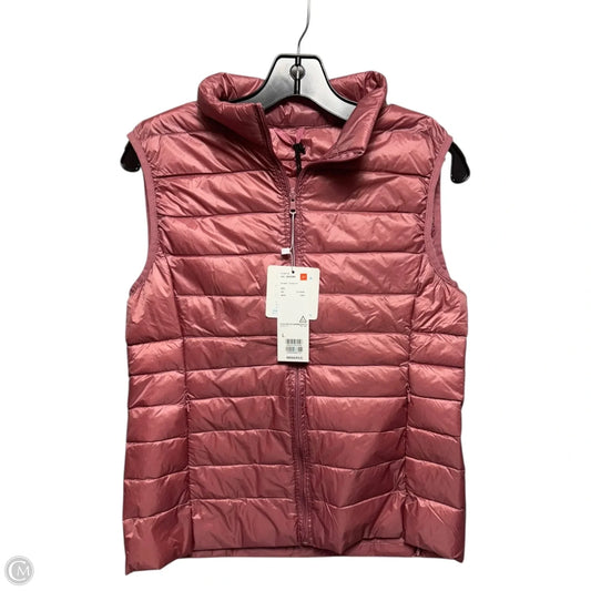 Vest Puffer & Quilted Unbranded In Mauve, Size: L