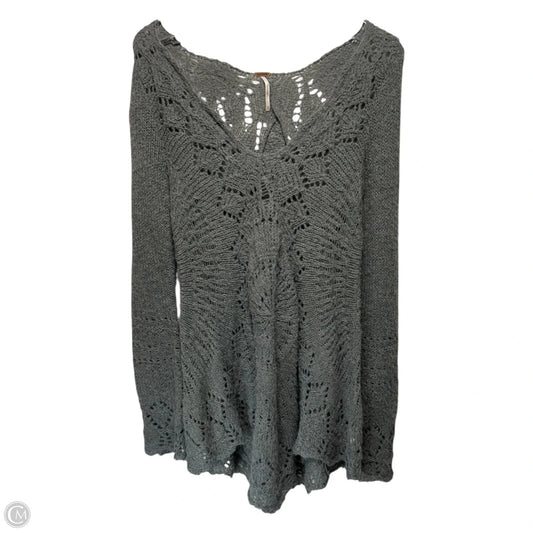 Hearth & Home Sweater Tunic By Free People In Grey, Size: XS