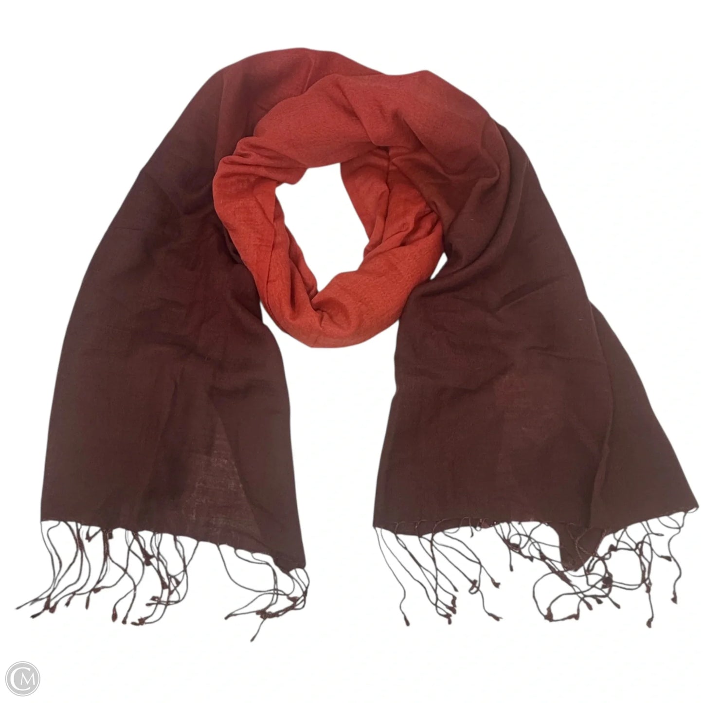 Ombre Wool Silk Scarf Long By Eileen Fisher