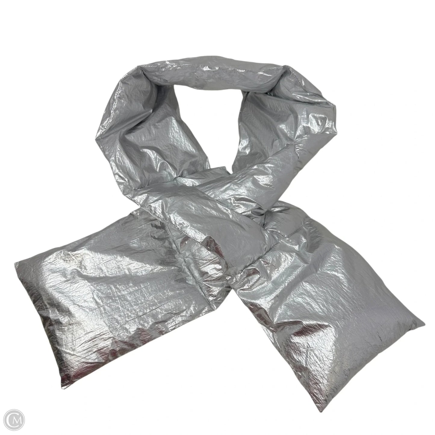 Metallic Puffer Scarf Long By Lord And Taylor