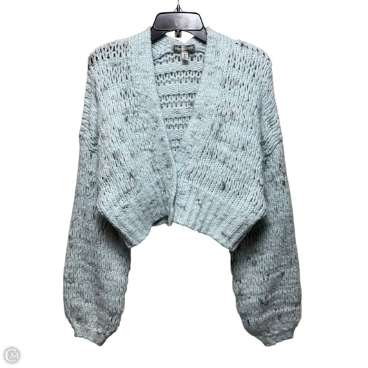Sweater Cardigan By Urban Outfitters In Blue, Size: M