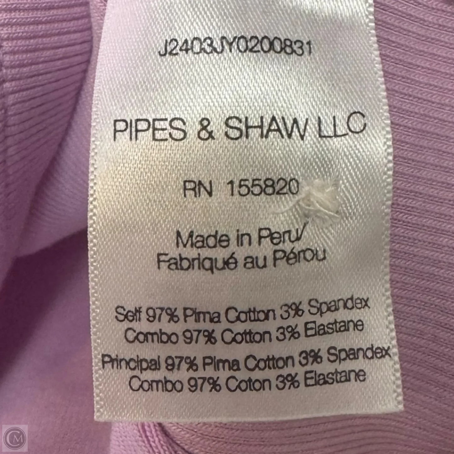 Coralee Rib-Knit Puff-Sleeve Top By Veronica Beard In Barely Orchid, Size: M