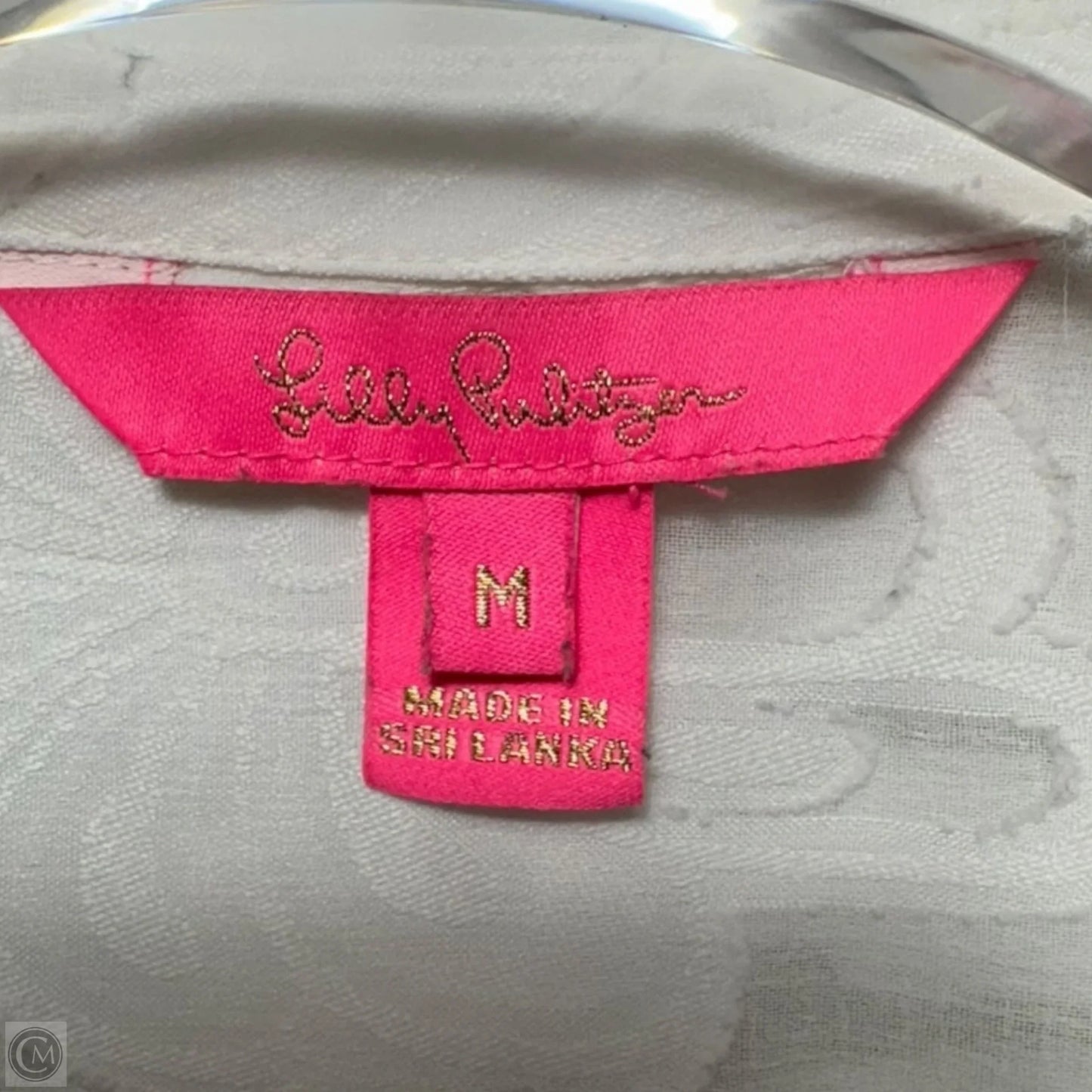 Tunic Designer By Lilly Pulitzer In White, Size: M