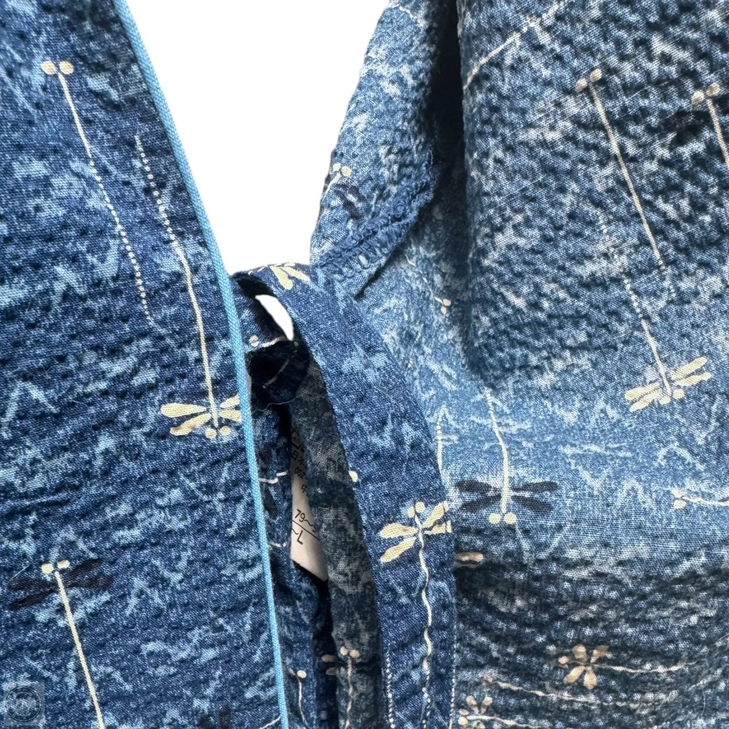 Samue Pajama Set 2pc In Blue, Size: M/L