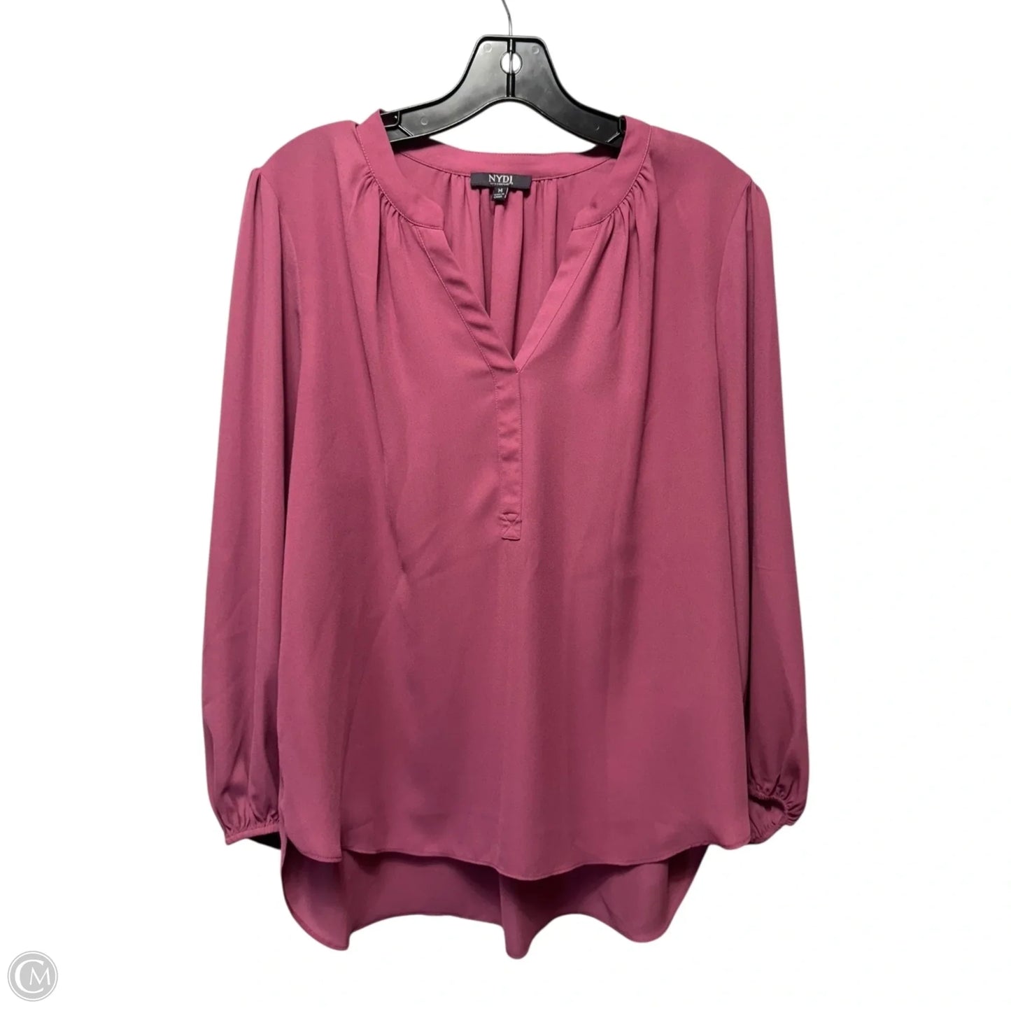 Top Long Sleeve By Not Your Daughters Jeans In Mauve, Size: M