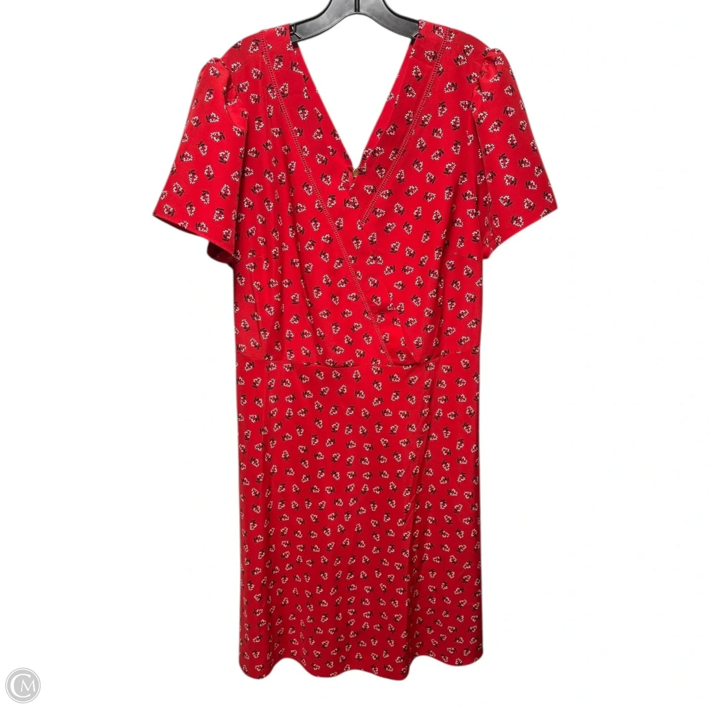 Dress Casual Midi By Draper James In Red, Size: 20