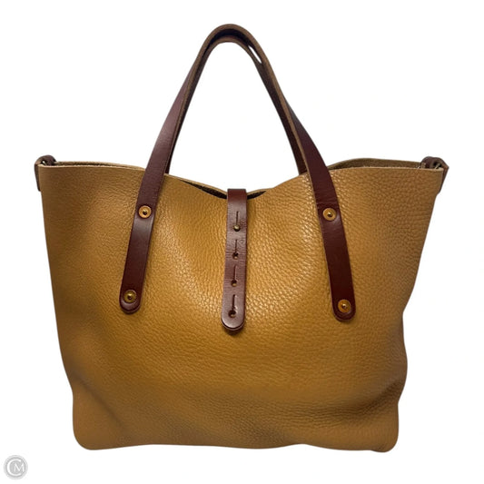 Tote Leather Unbranded, Size: Medium