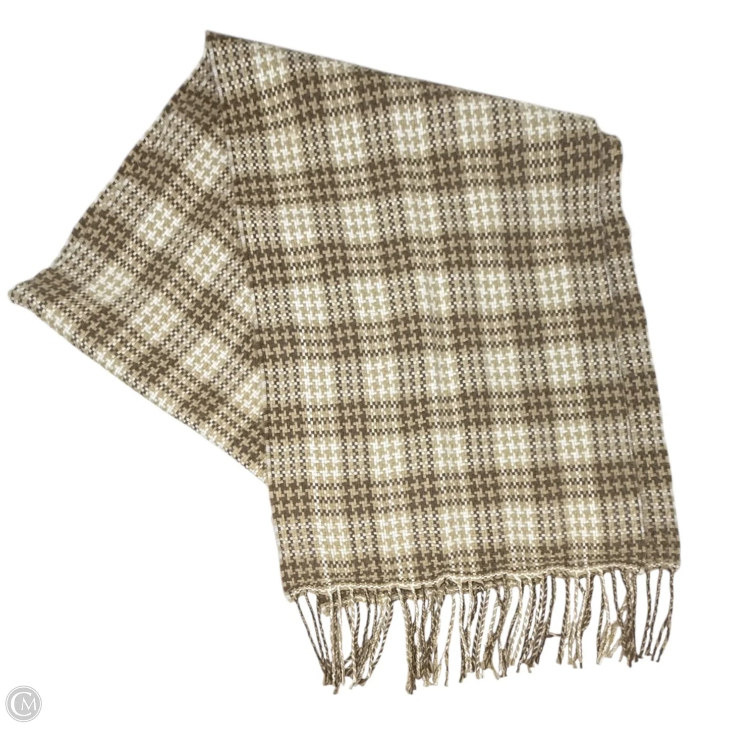 Made In England Plaid Cashmere Scarf Long