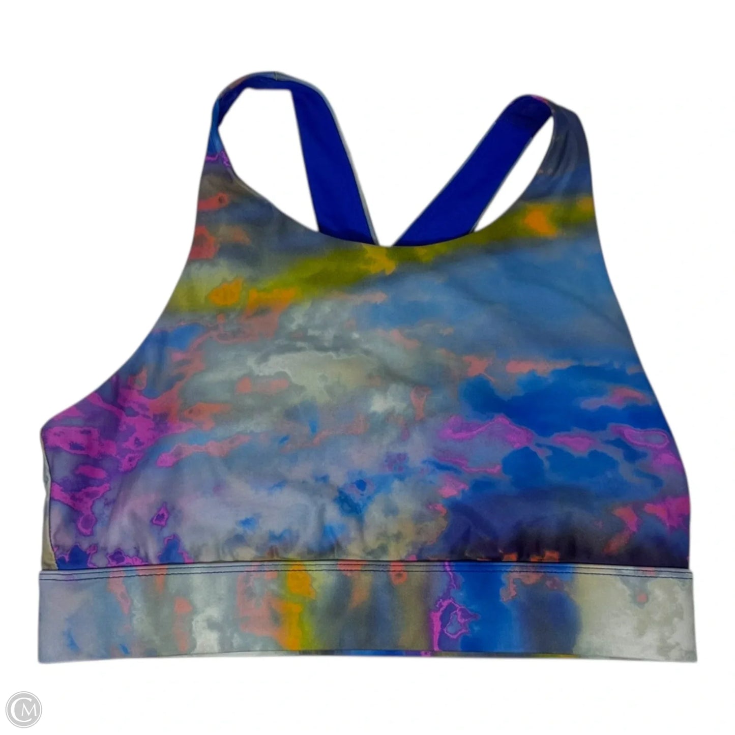 Athletic Bra By Fabletics In Multi-colored, Size: M estimated