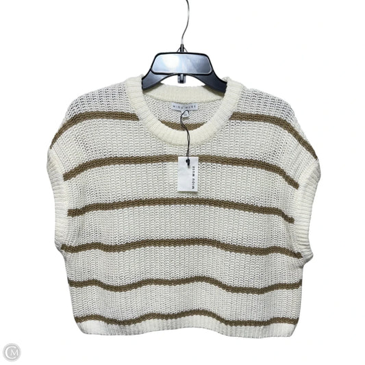 Sweater By Miou Muse In Striped Pattern, Size: S