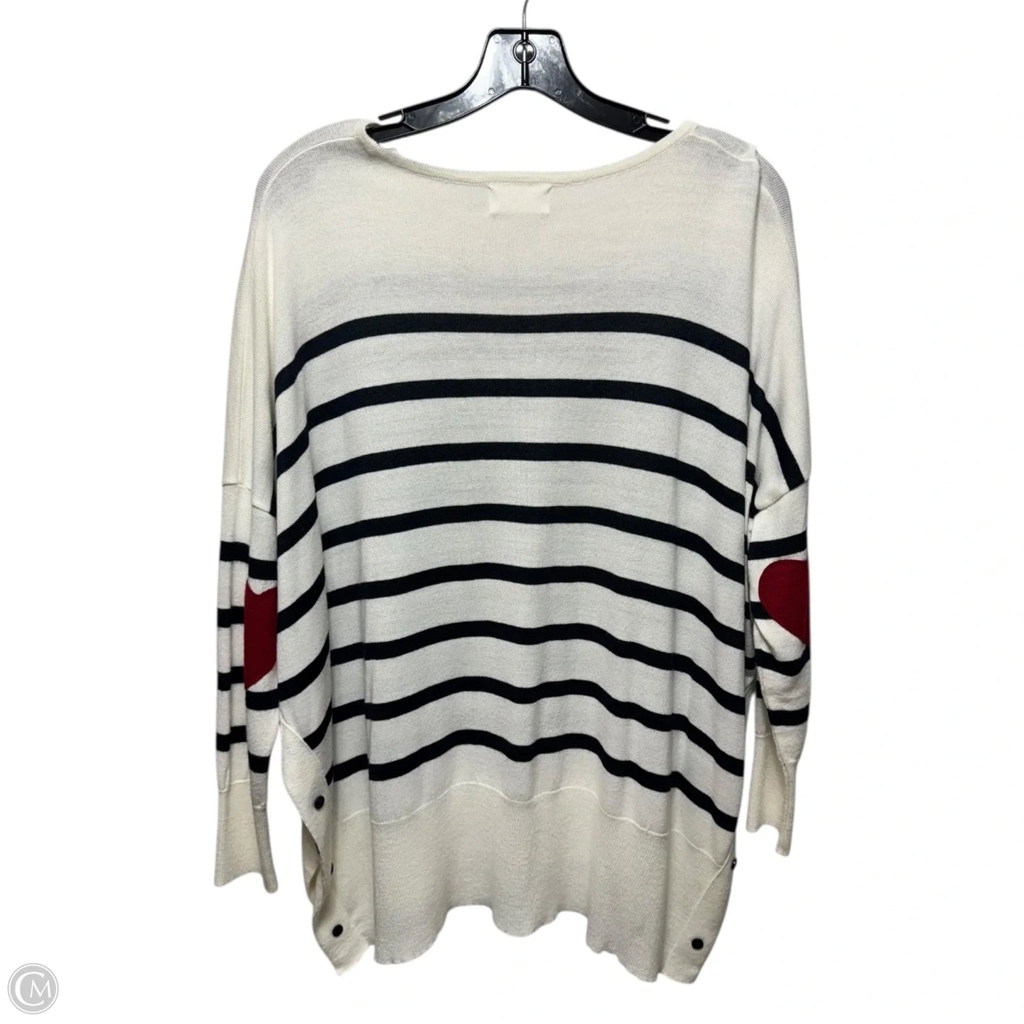 Amour Sweater By Mersea In Striped Pattern, Size: OSFM