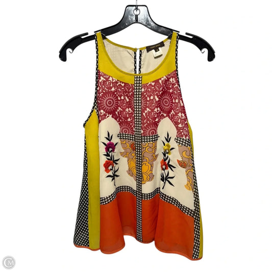 Top Sleeveless By Vineet Bahl In Multi-colored, Size: M