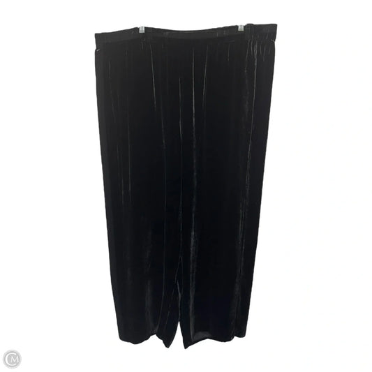 Pants Lounge By Eileen Fisher In Black, Size: 2x