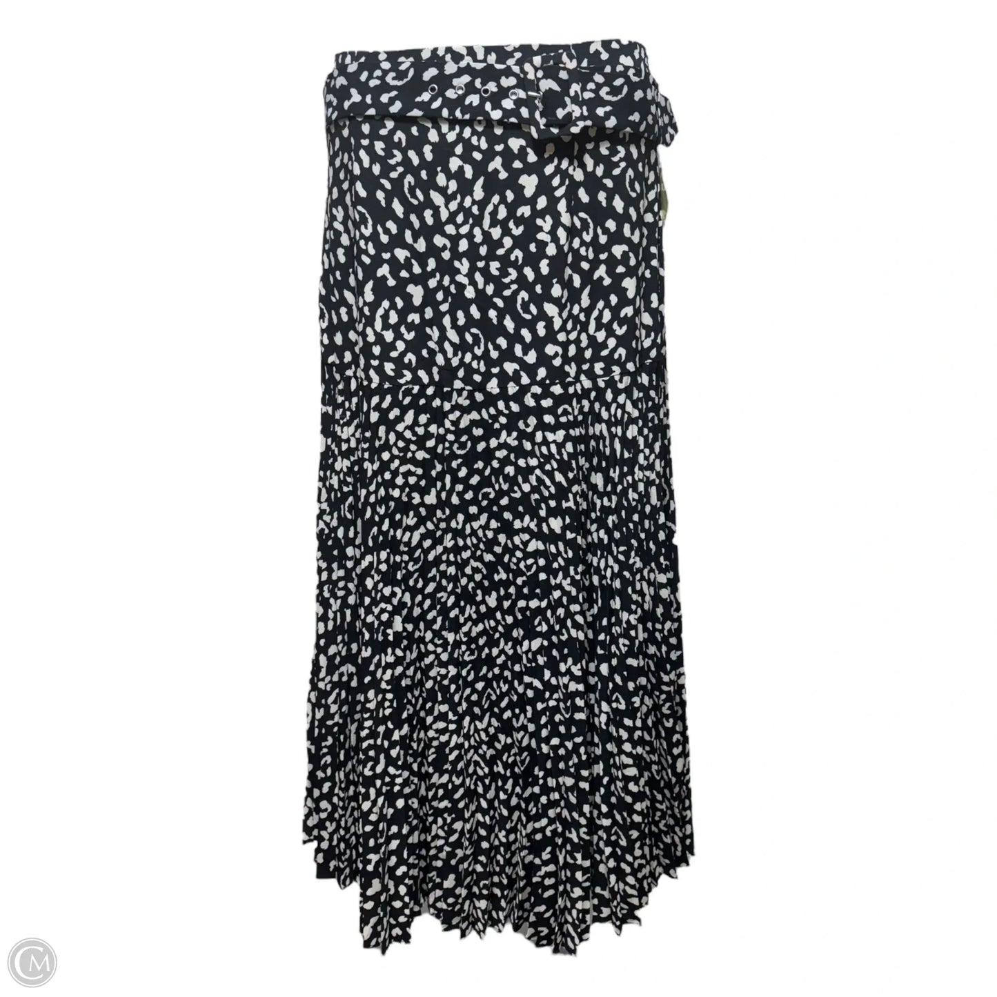 Skirt Maxi By Bardot In Black & Cream, Size: 10