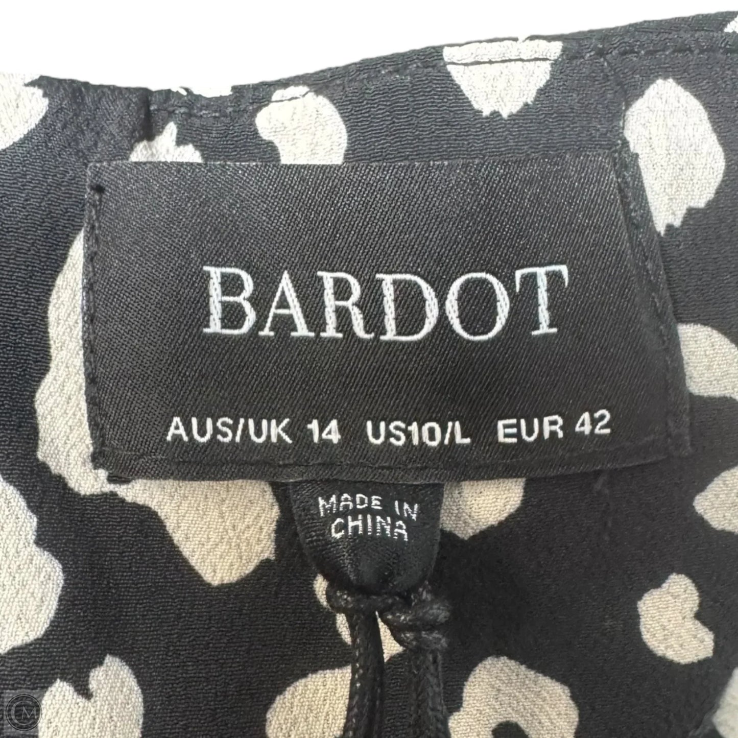 Skirt Maxi By Bardot In Black & Cream, Size: 10