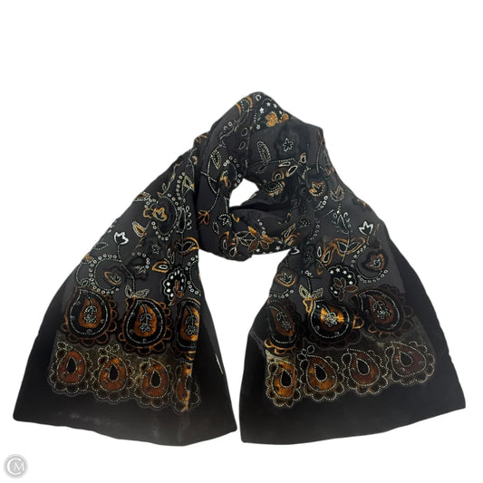 Burnout Velvet Scarf Long