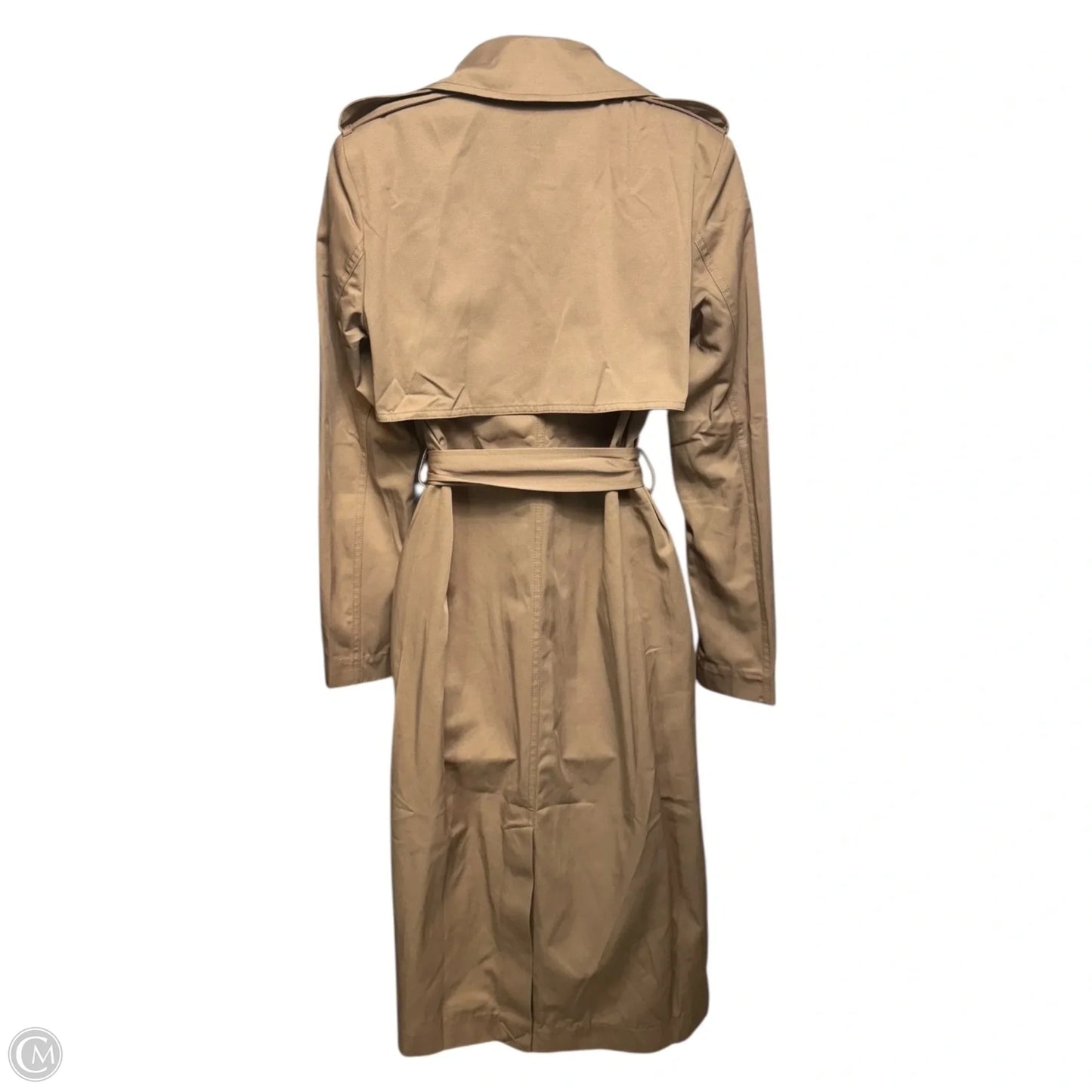 Coat Trench Coat By Bardot In Tan, Size: Xs