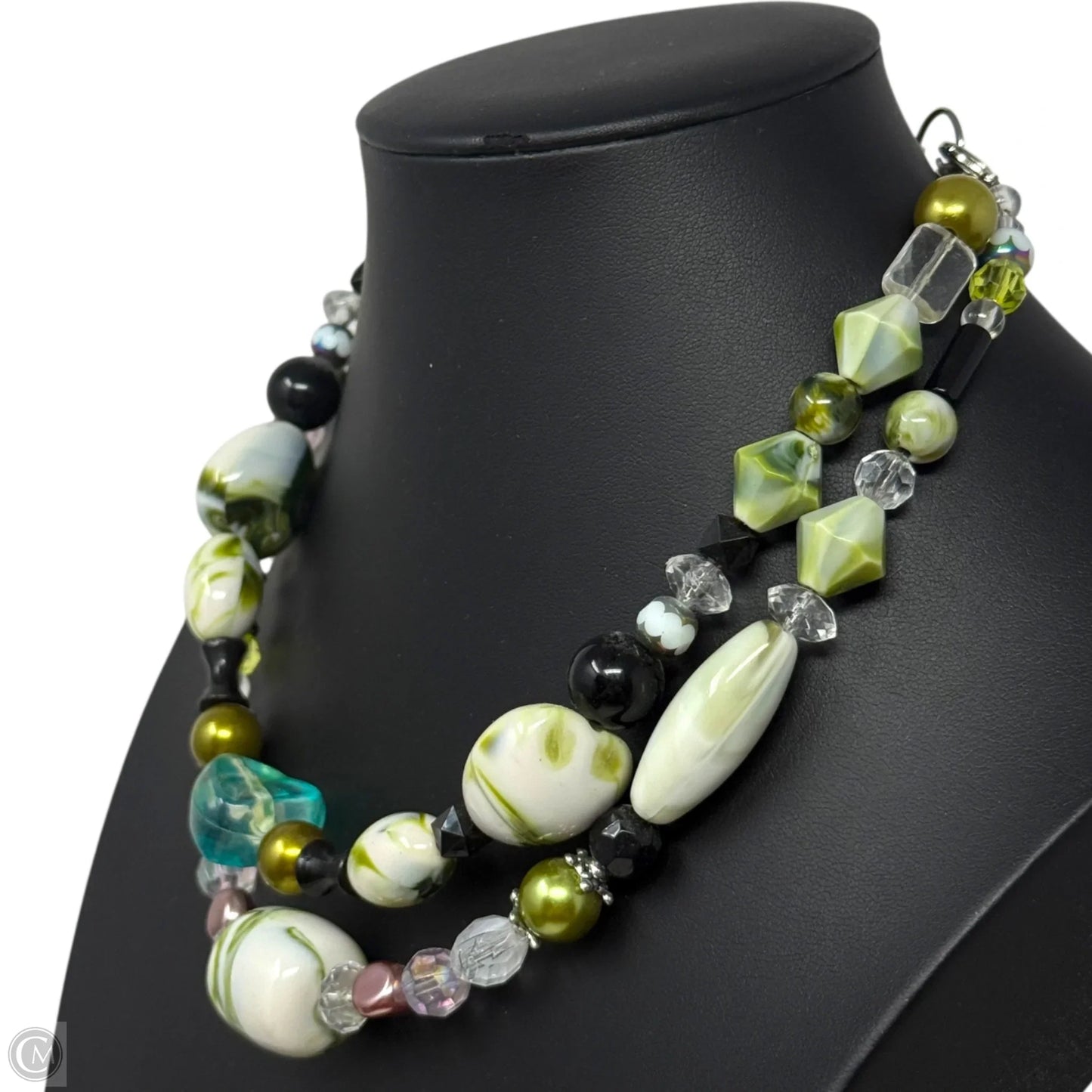 Multi Way Beaded Statement Necklace By Ms. V 2008