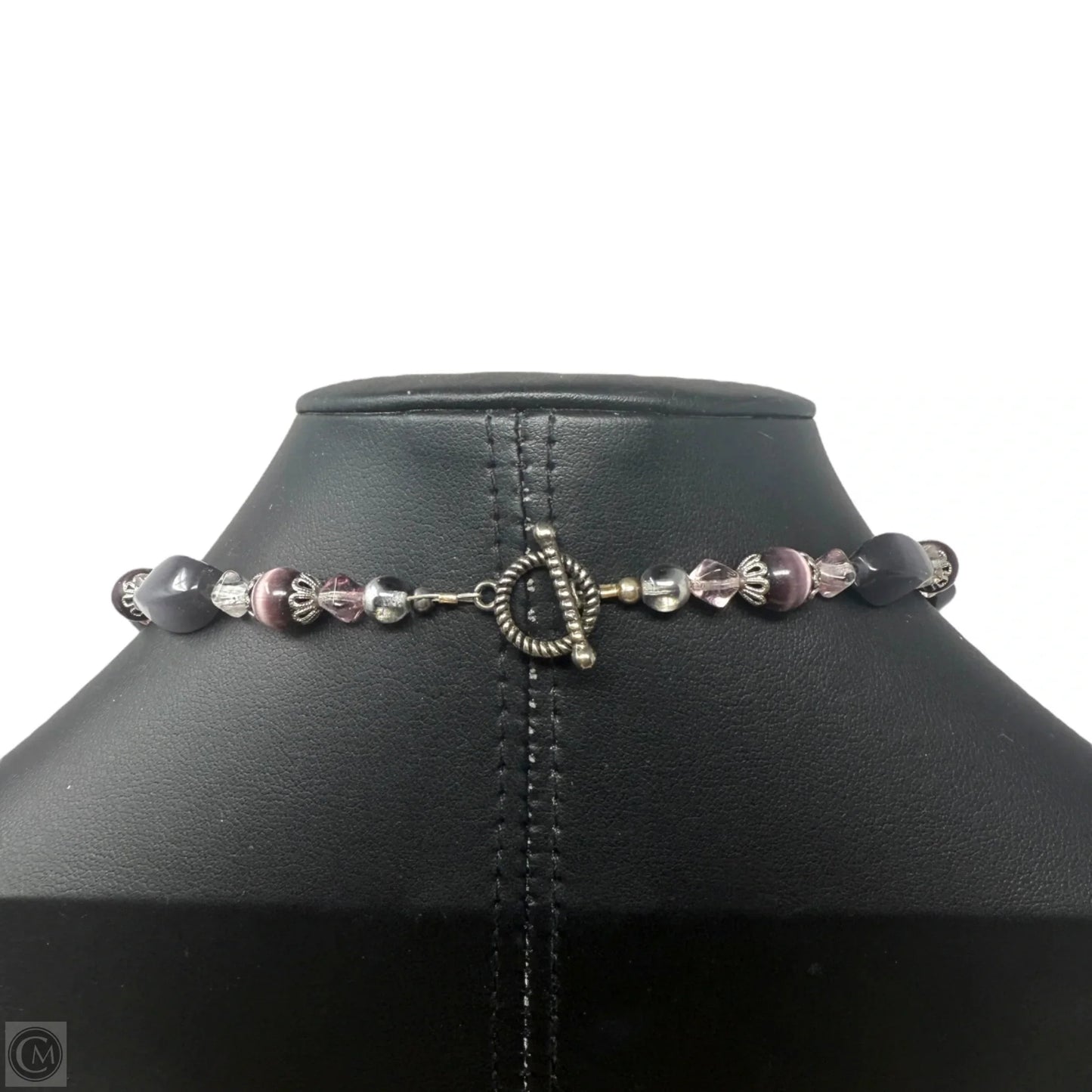 Murano Glass Heart Beaded Statement Necklace