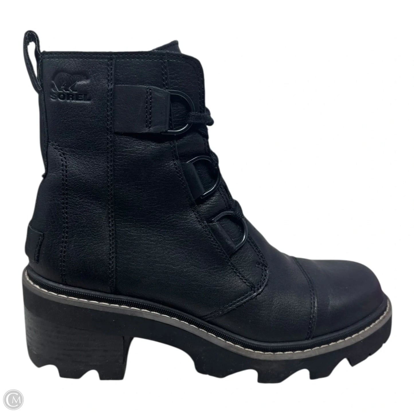 Joan Now Combat Boot By Sorel In Black, Size: 9