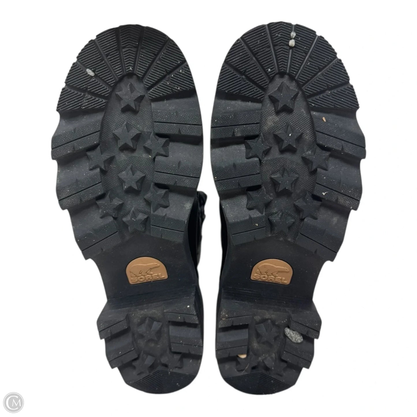 Joan Now Combat Boot By Sorel In Black, Size: 9