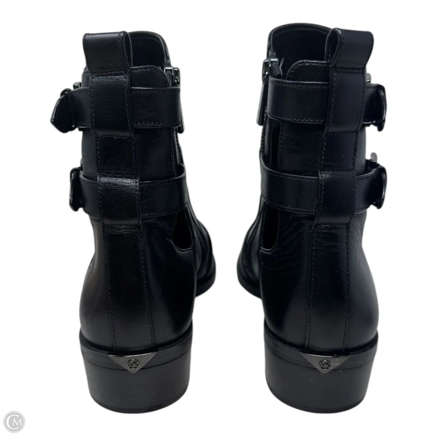 Radley Bootie Ankle Boots Leather Asymettric By Michael By Michael Kors In Black, Size: 11