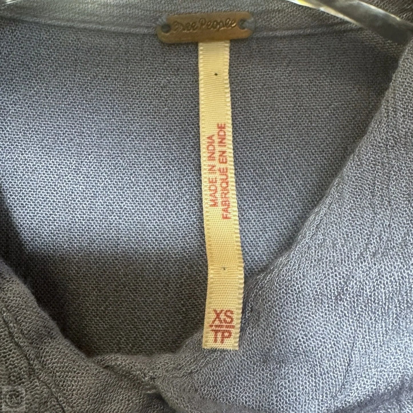 Katie Bird Button Up Top By Free People In Blue, Size: Xs