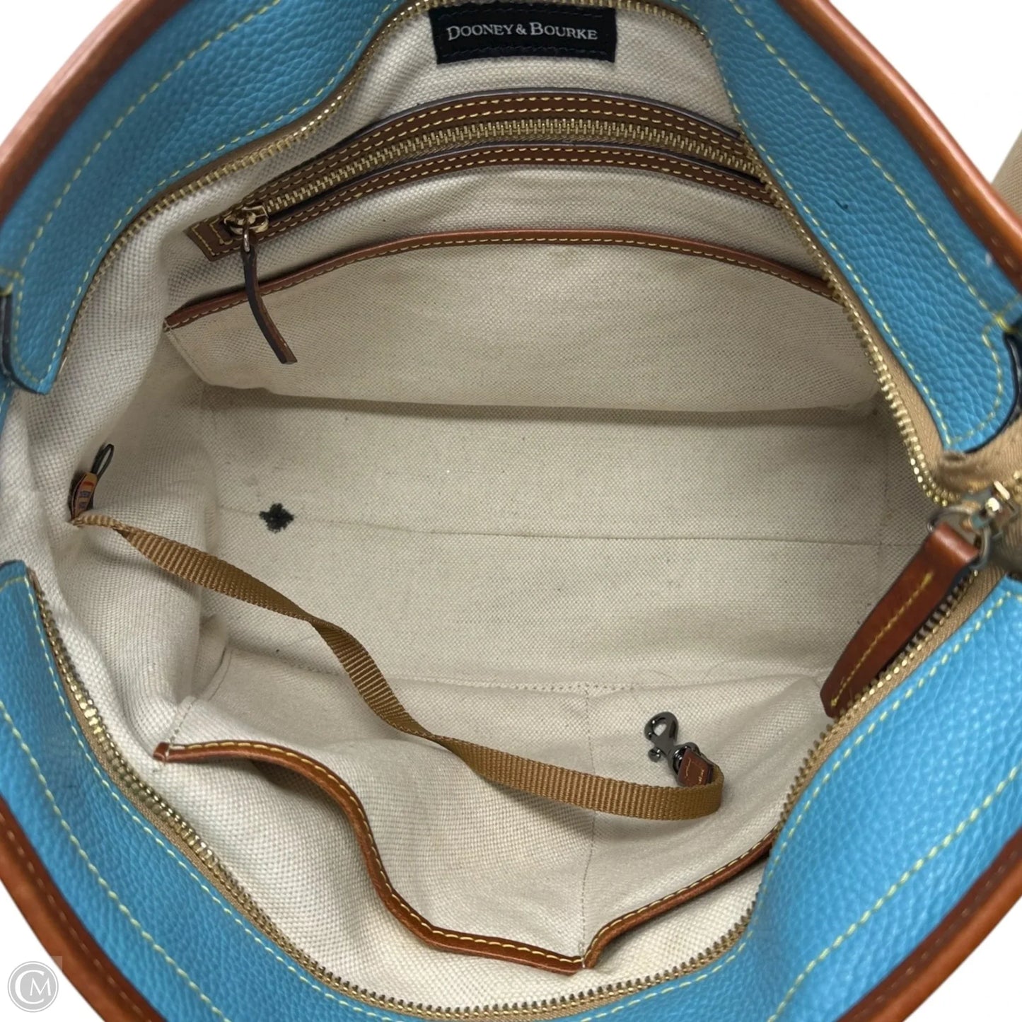 Pebble Grain Tote Designer By Dooney And Bourke, Size: Medium