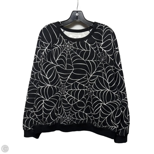 Top Long Sleeve By Grayson Threads In Black & White, Size: Xl