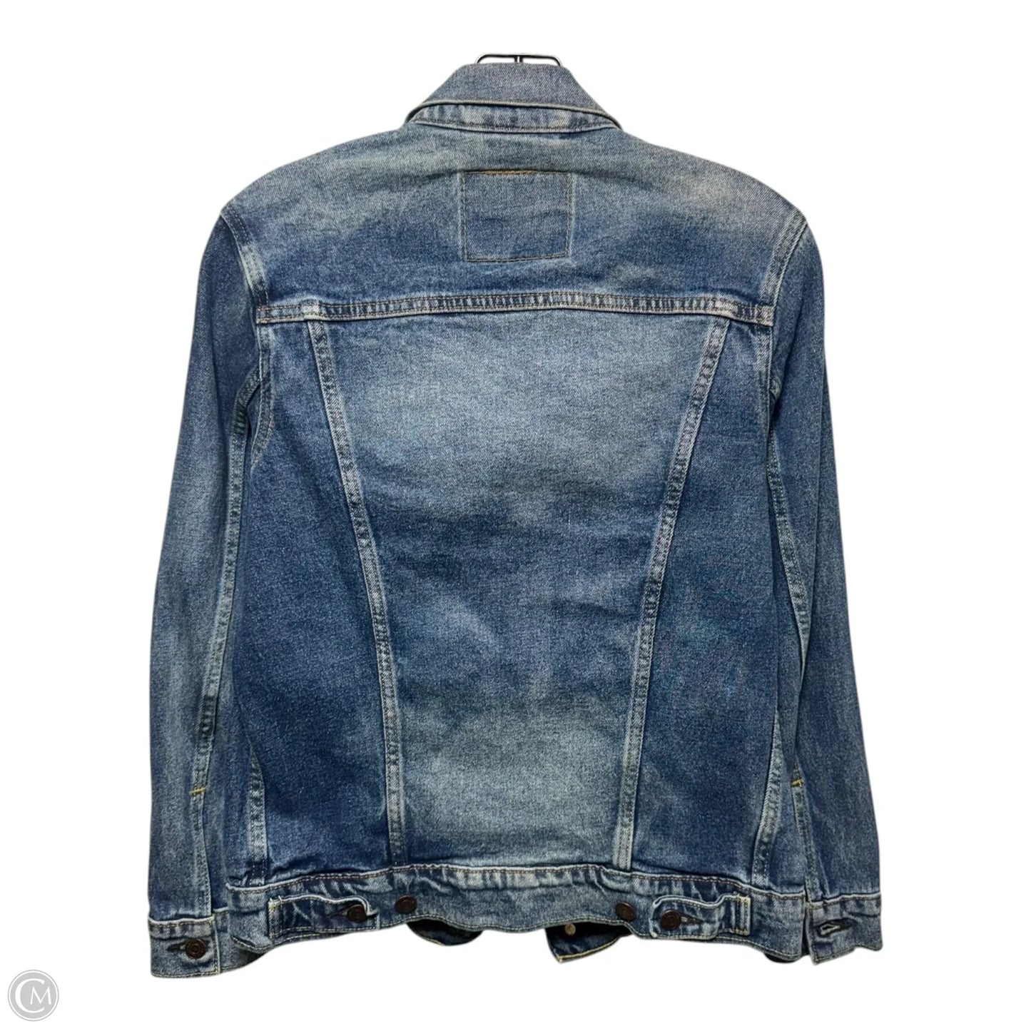 Jacket Denim By Levis In Blue Denim, Size: Xs