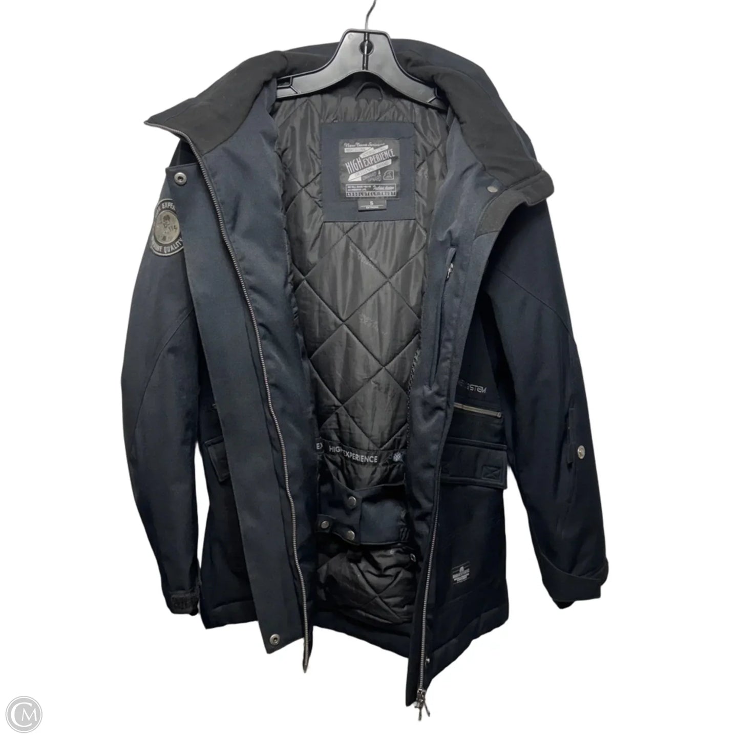 Thermo System Ski & Snowboard Jacket By Higher Experience In Black, Size: S