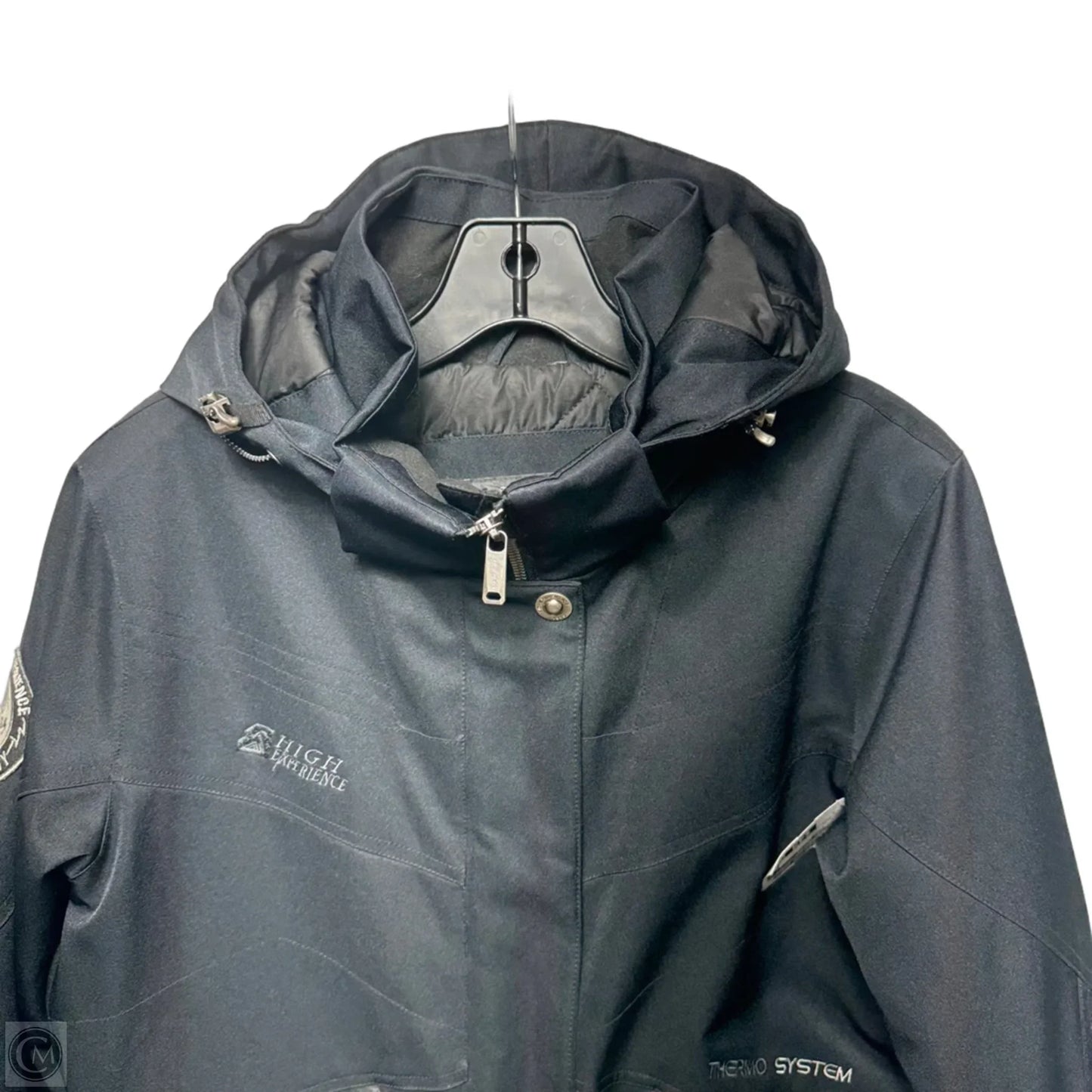 Thermo System Ski & Snowboard Jacket By Higher Experience In Black, Size: S