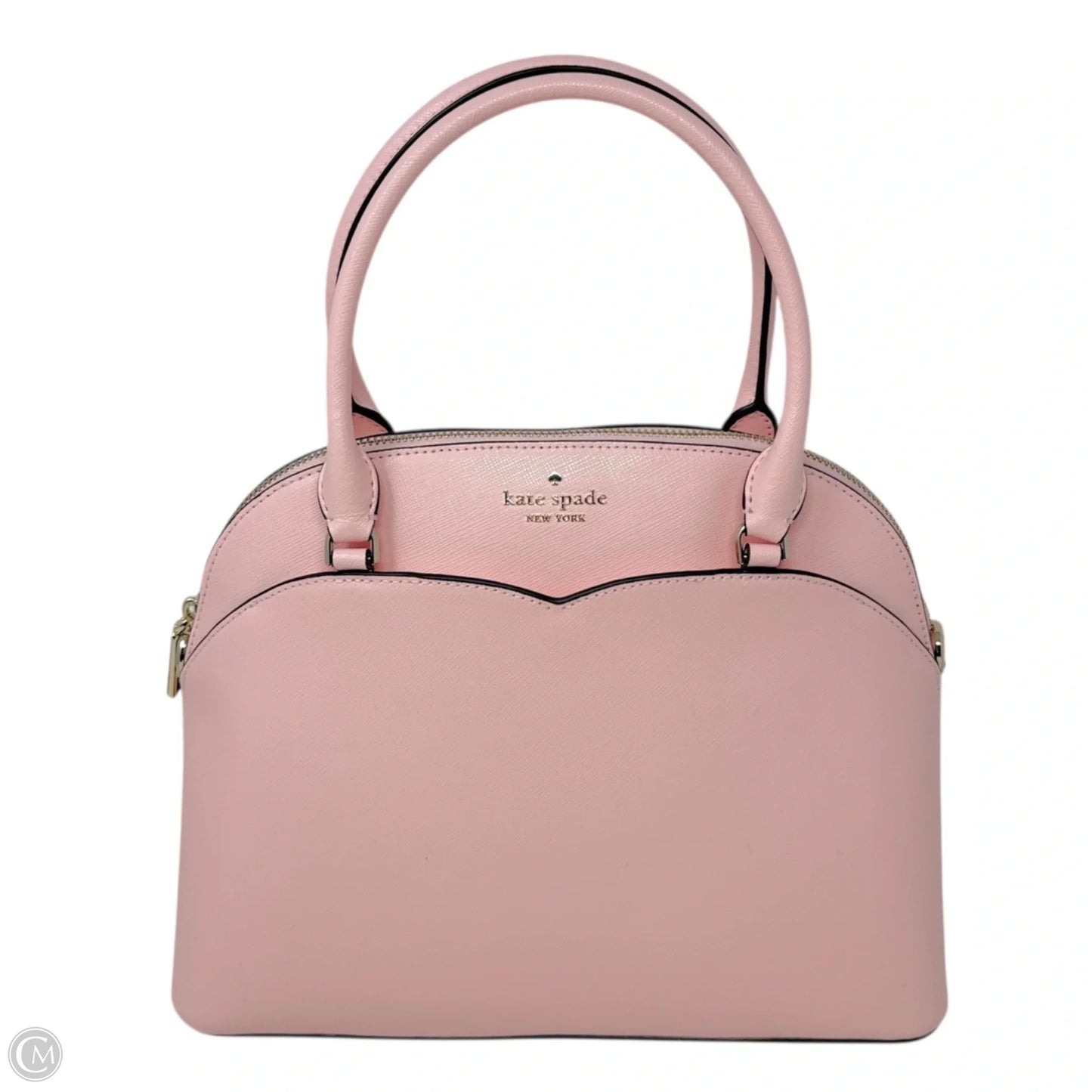 Payton Dome Saffiano Leather Satchel In Peony Pink Designer By Kate Spade, Size: Medium
