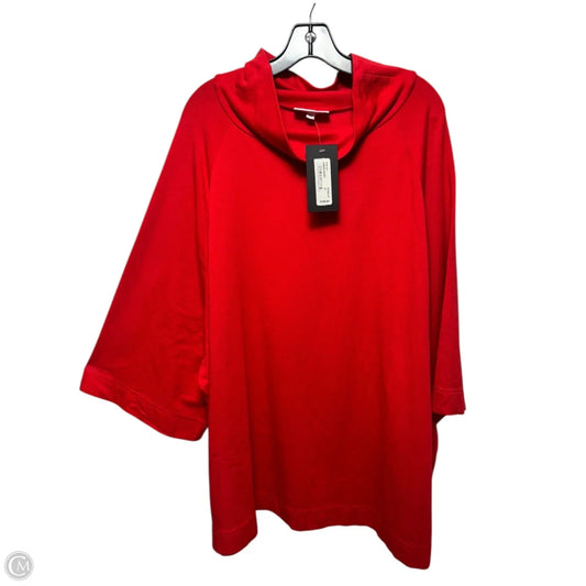 Keena Top 3/4 Sleeve By Bryn Walker In Red, Size: 3x