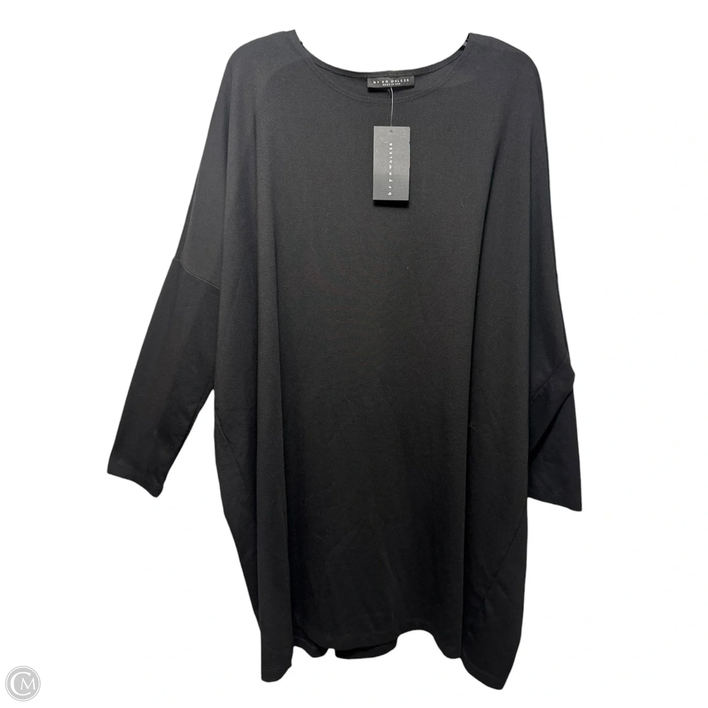 Damien Tunic Long Sleeve By Bryn Walker In Black, Size: Xxl