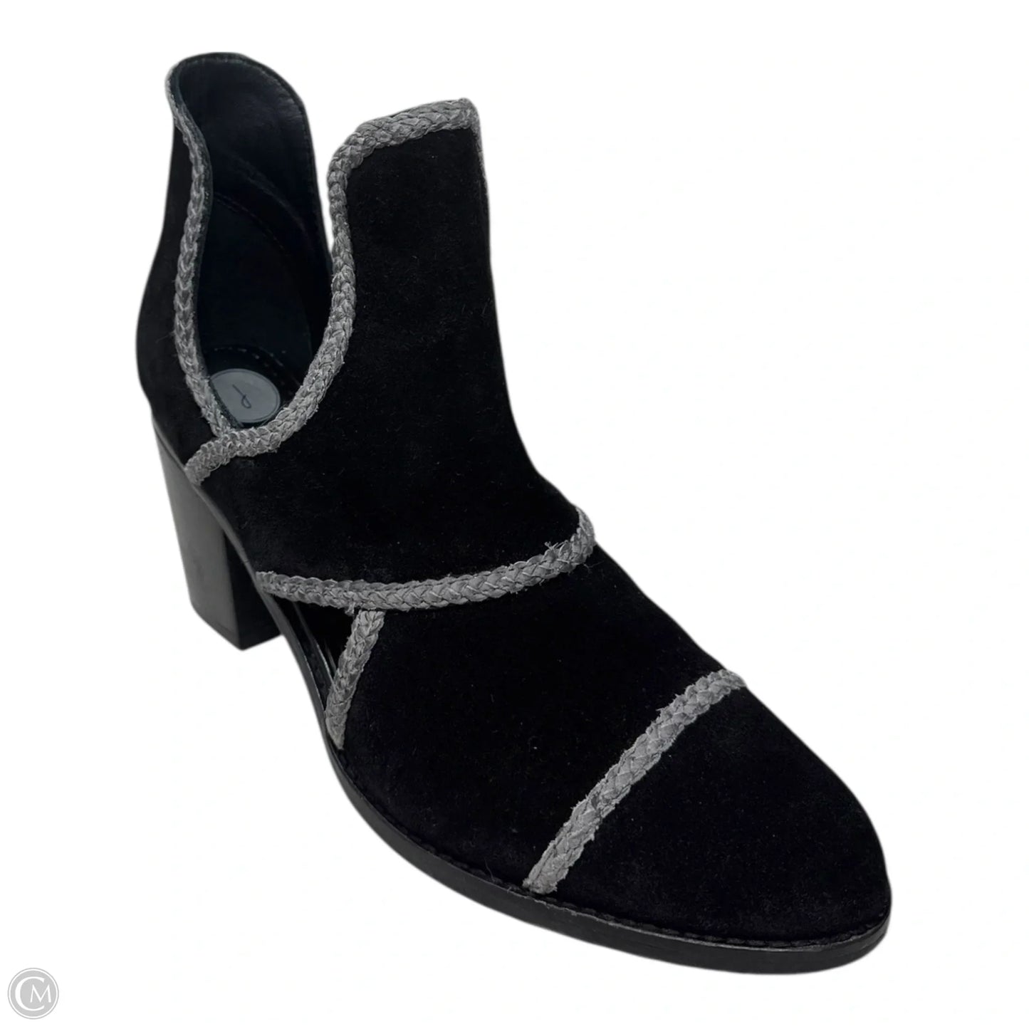 Courtny Boots Ankle Heels By Joie In Black, Size: 10