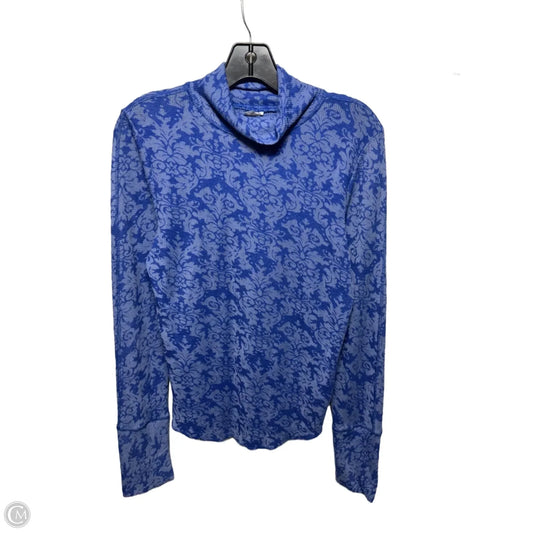 Top Long Sleeve By Free People In Blue, Size: M